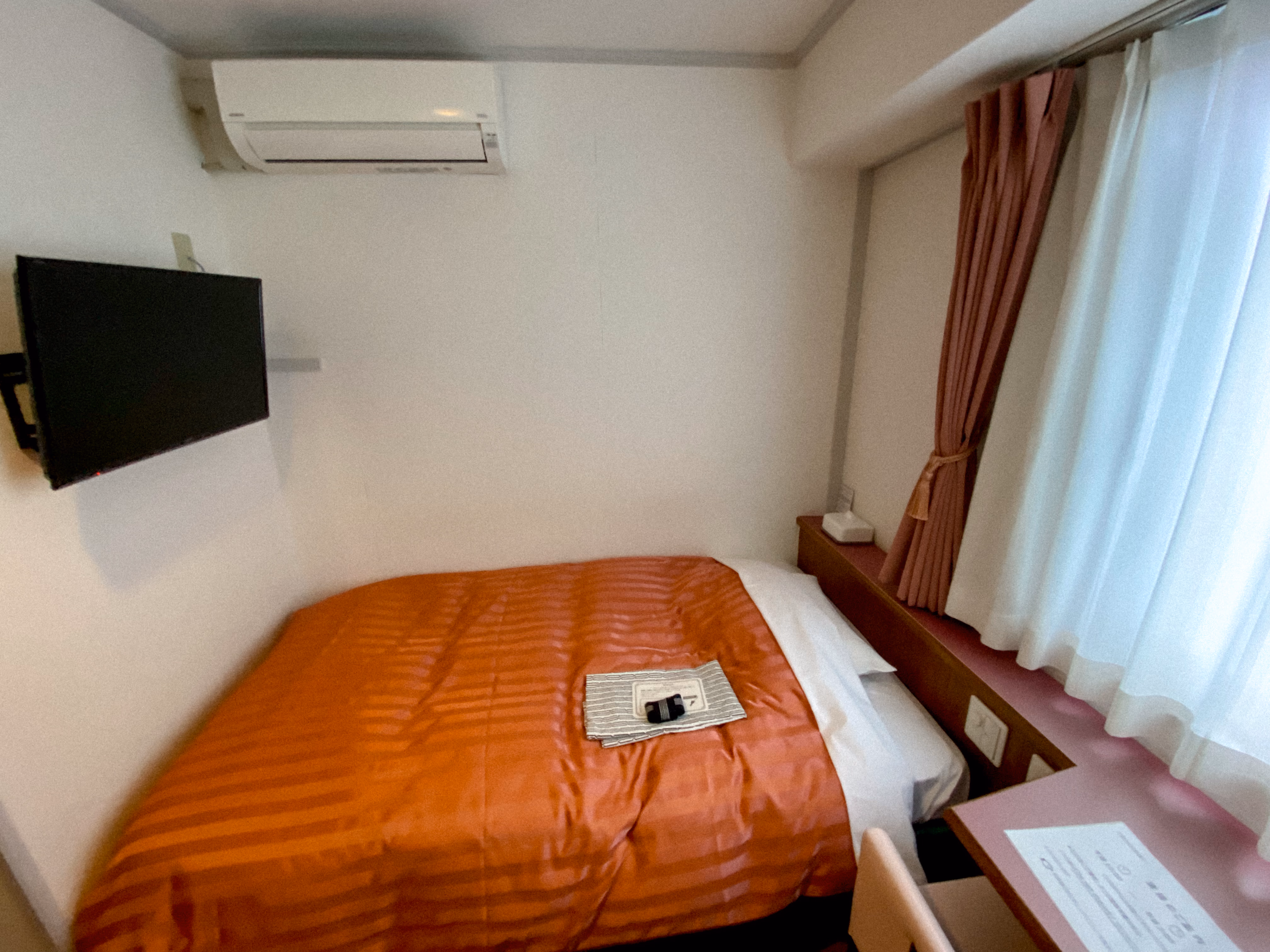 ホテルの部屋の内装